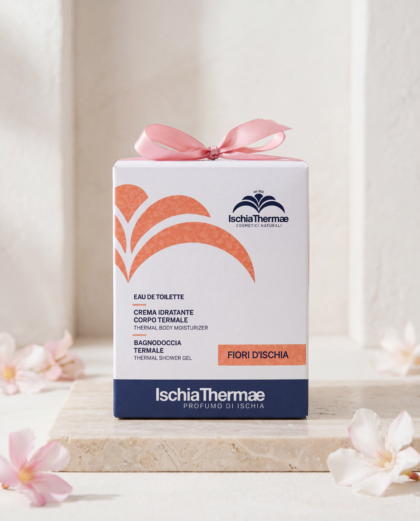Cofanetto Fiori d’Ischia – Eau de Toilette, Crema Corpo e Bagnodoccia Ischia Thermae