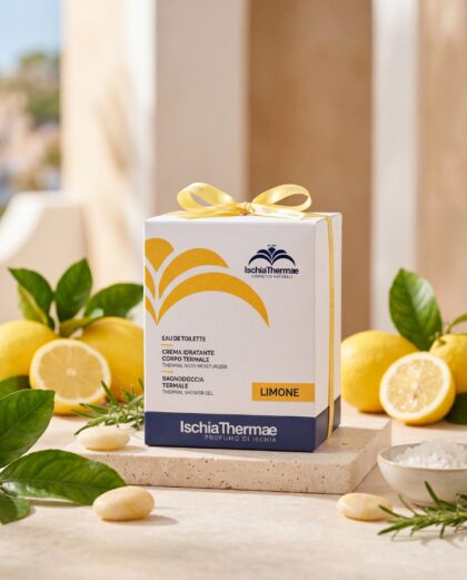 Cofanetto Limone Ischia Thermae - eau de toilette, crema corpo e bagnodoccia